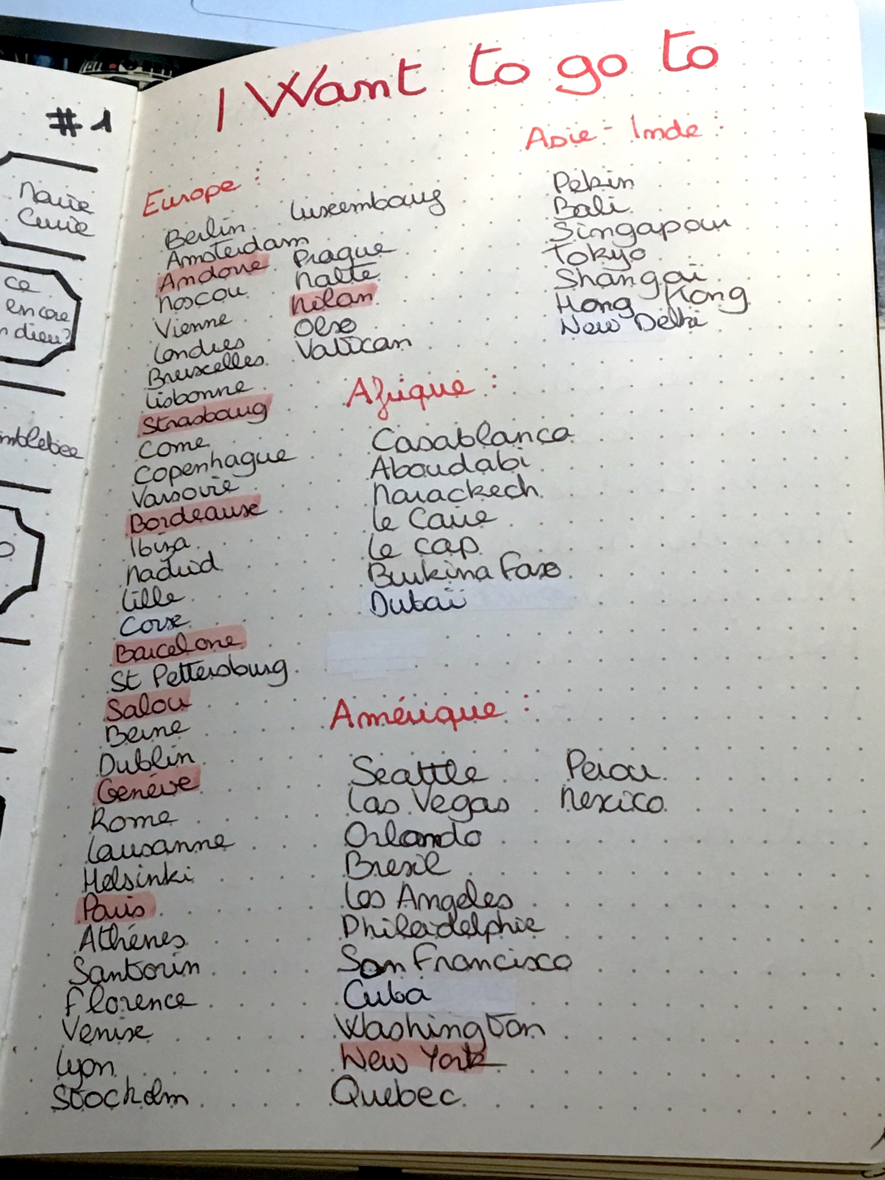 Mon Nouveau Bullet Journal